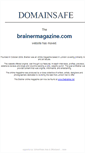 Mobile Screenshot of brainermagazine.com